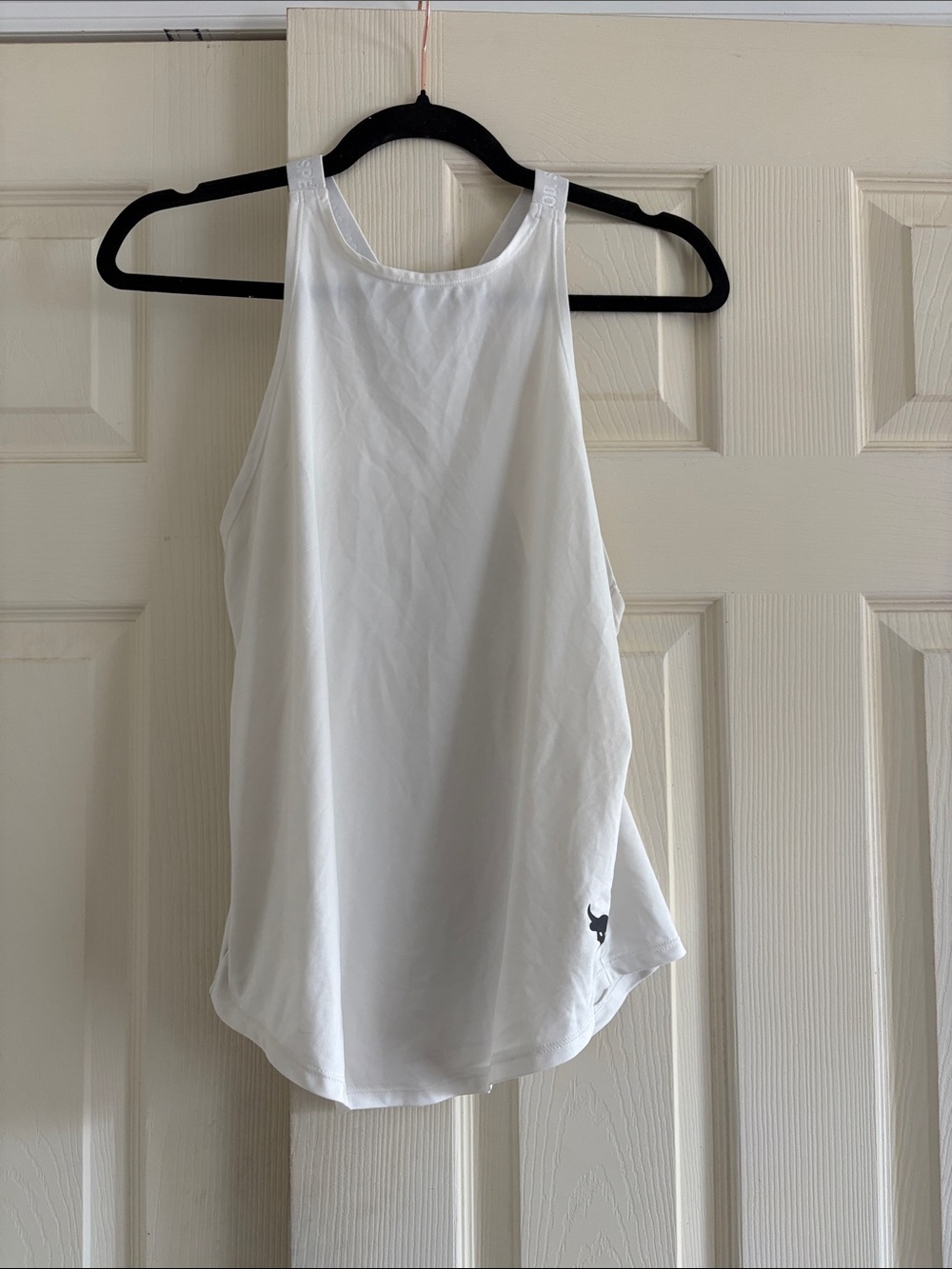 Under Armour White Racerback Performance Tank